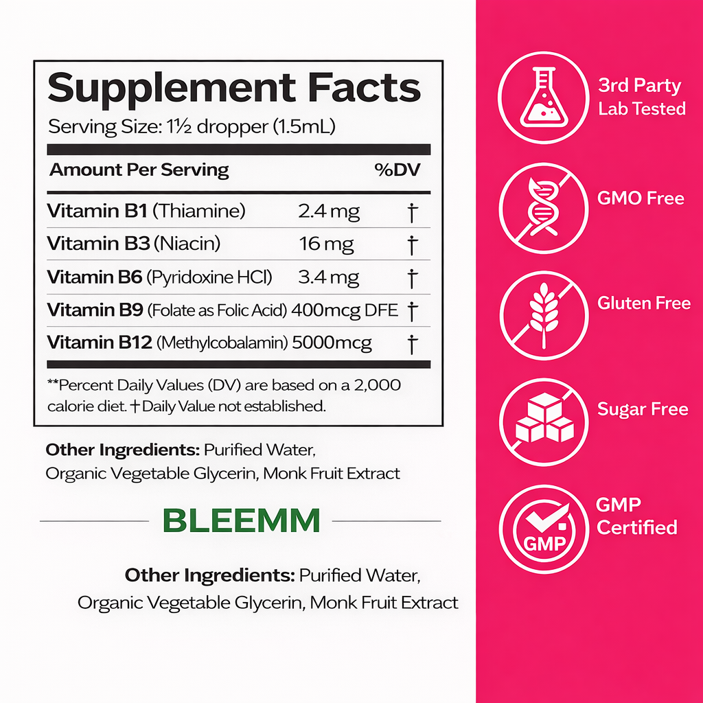 Bleemm Liquid Vitamin B Complex