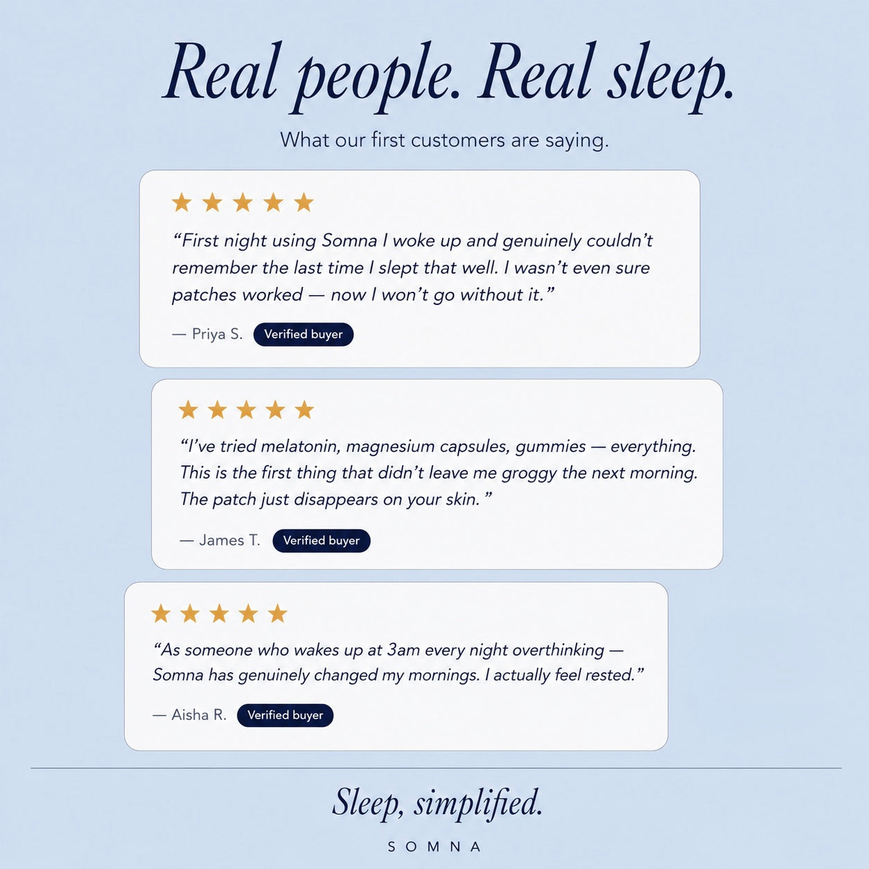 Somna Magnesium Sleep Patch