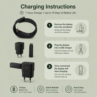 CalmWake™ Silent Alarm Band