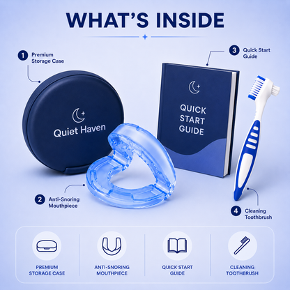 Quiet Haven™ Anti-Snoring Mouthpiece