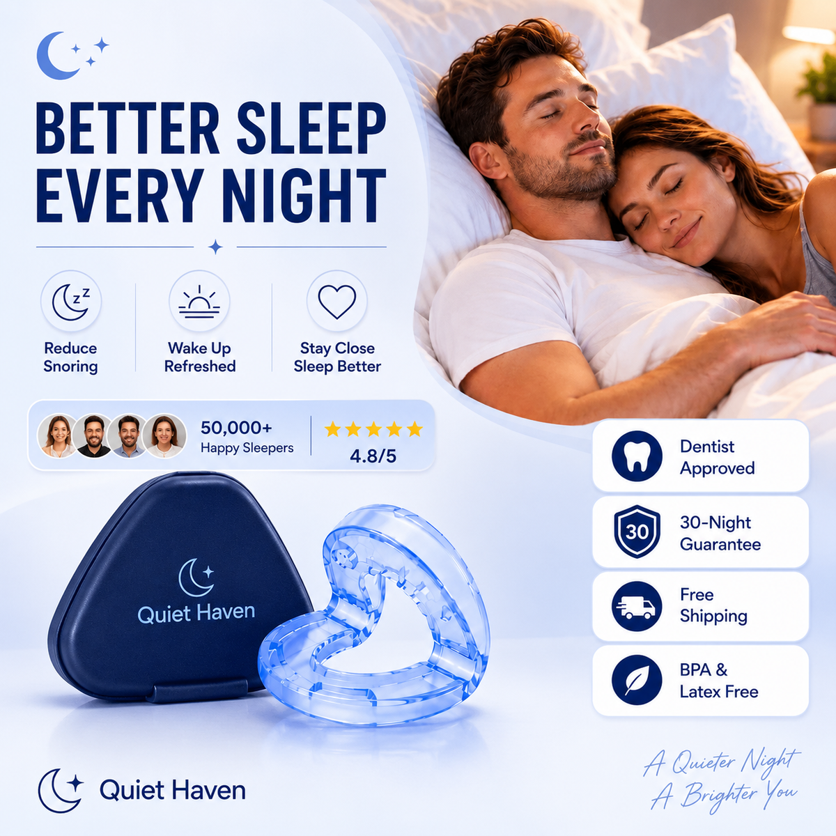 Quiet Haven™ Anti-Snoring Mouthpiece