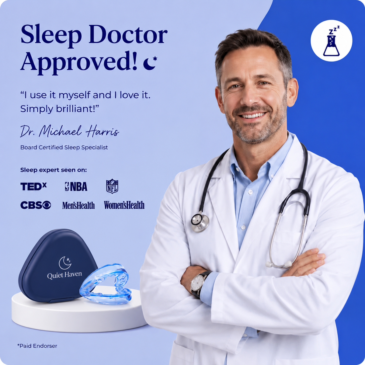 Quiet Haven™ Anti-Snoring Mouthpiece