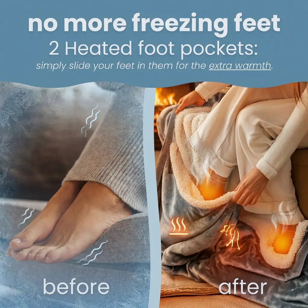 HeatHug™ "The Blanket You'll Never Take Off"