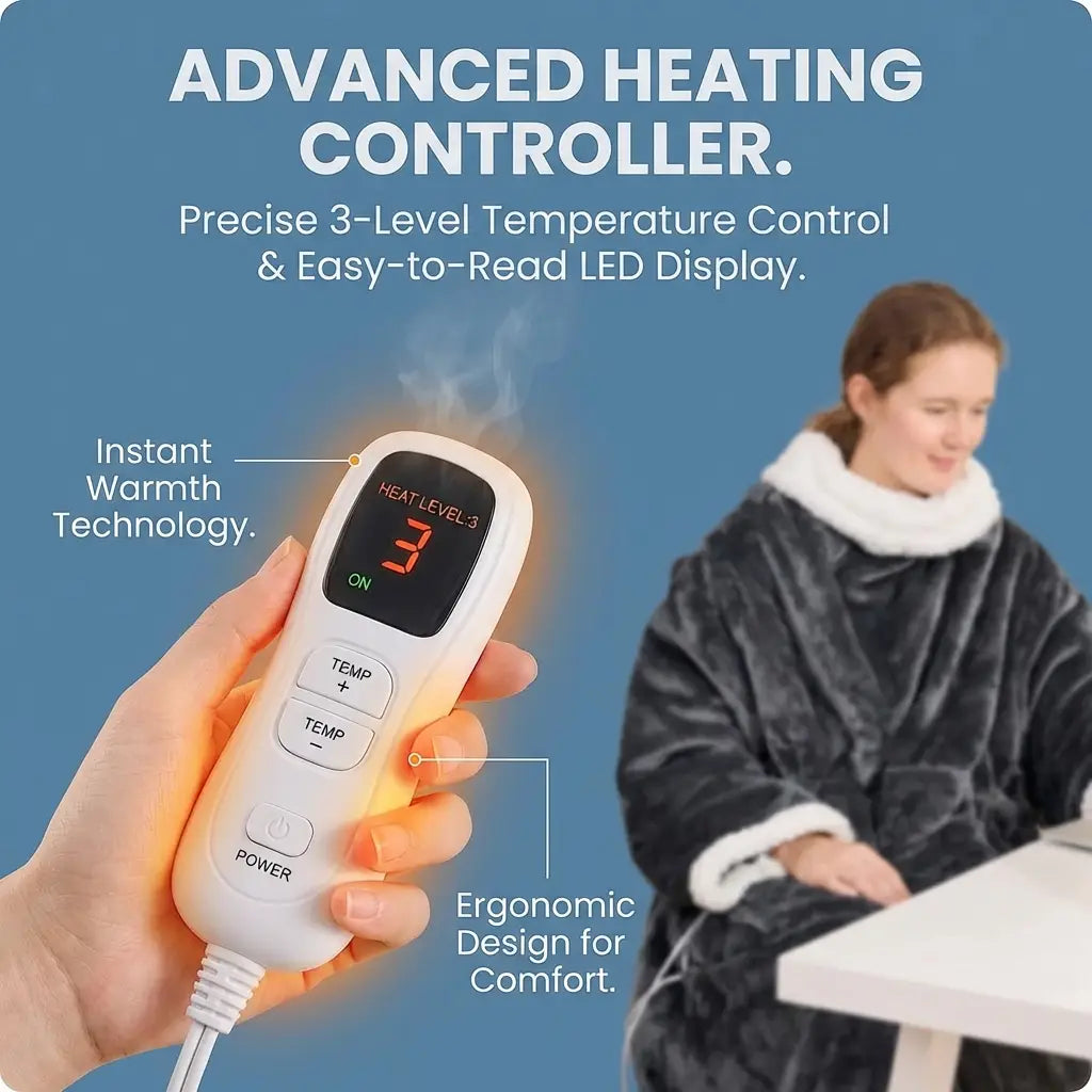 HeatHug™ "The Blanket You'll Never Take Off"