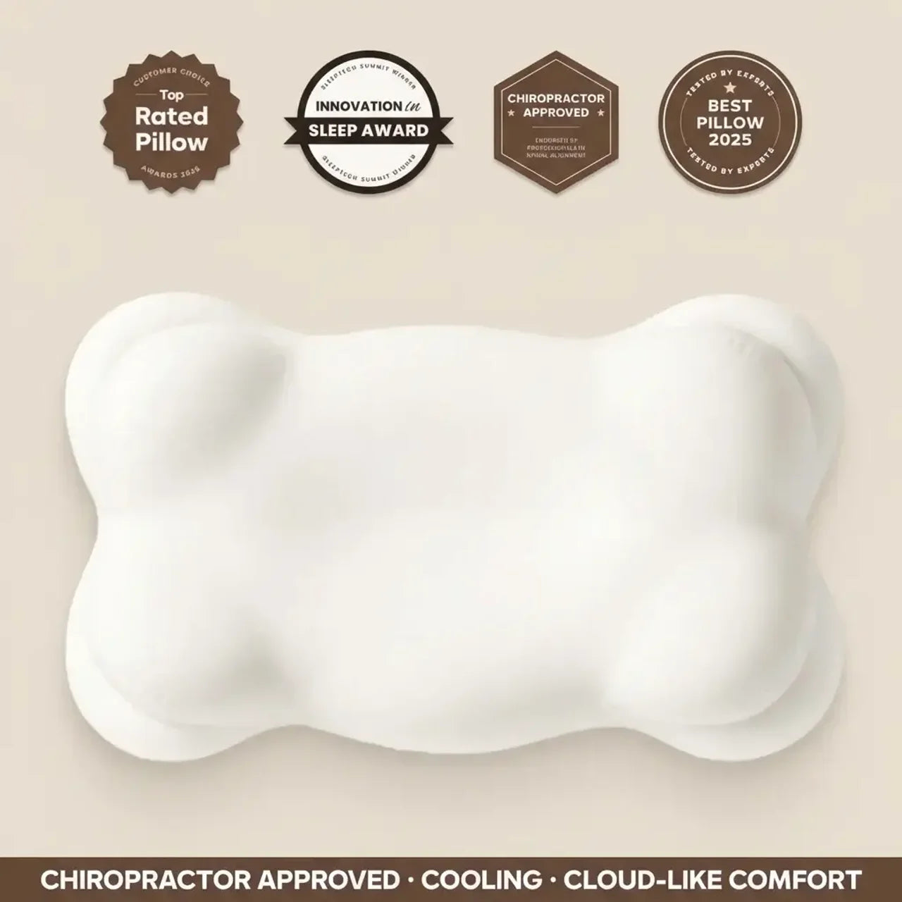 NeckRight™ Alignment Pillow