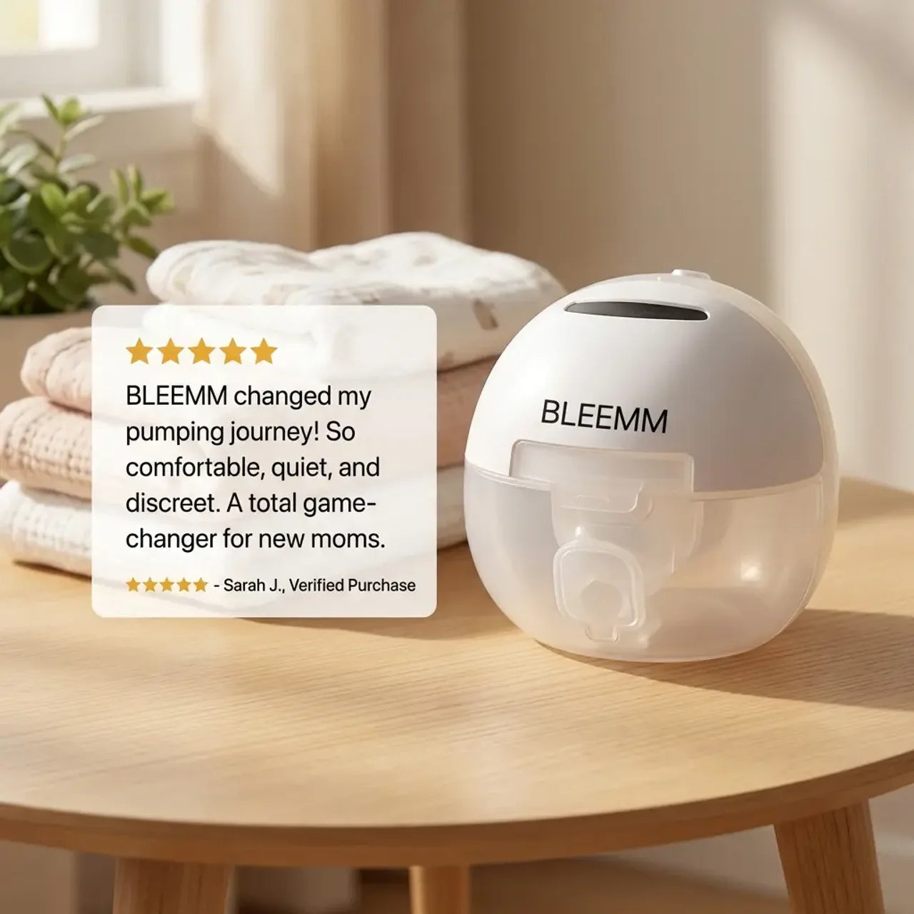 BloomPump™ Wearable Breast Pump