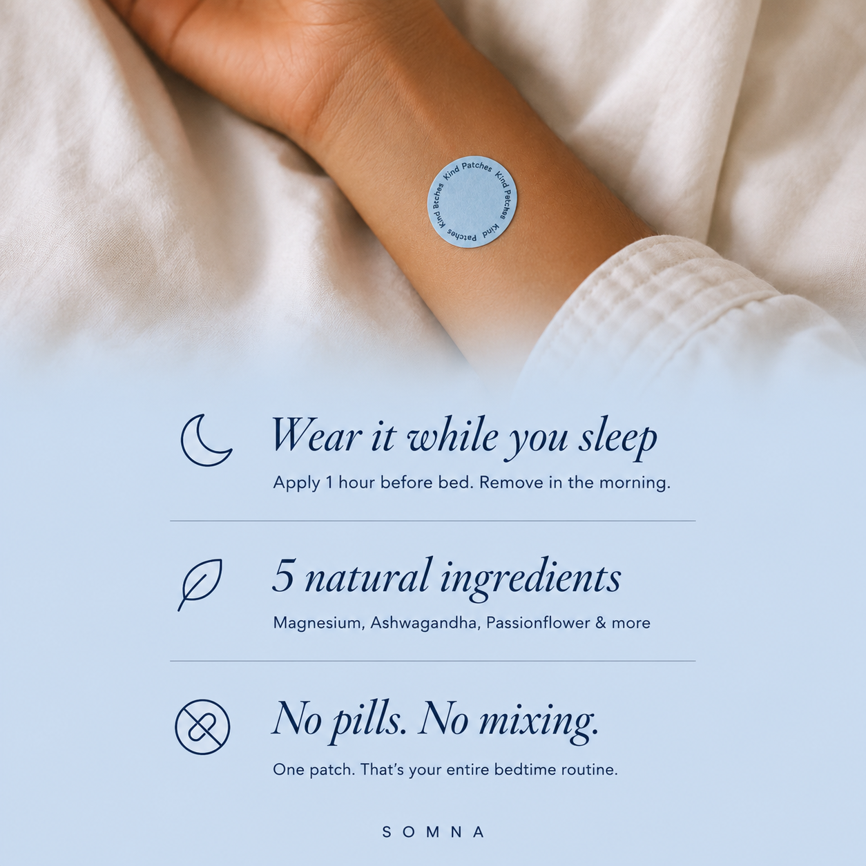 Somna Magnesium Sleep Patch