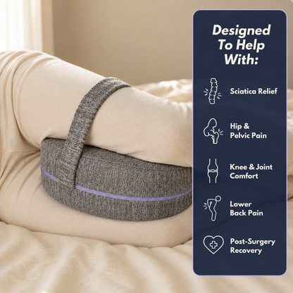 Snoozly™ Knee Pillow — Aligned Sleep, Every Night ⭐