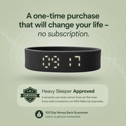 CalmWake™ Silent Alarm Band